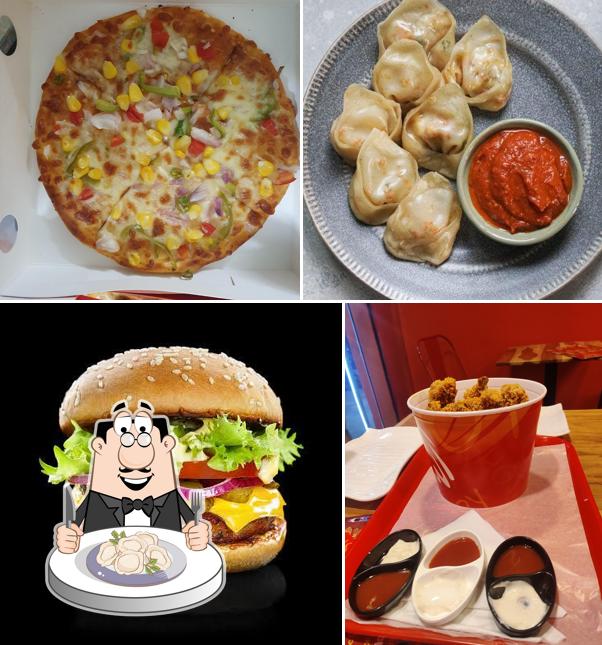 Dumplings at Pizza Store