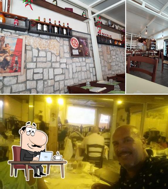 Gli interni di Pizzeria Angillotti