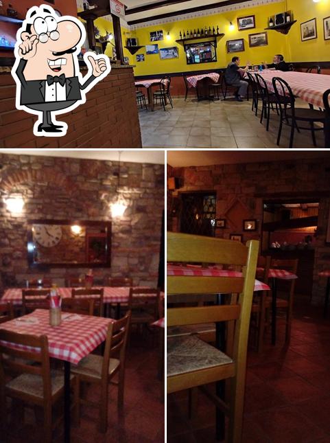 Gli interni di Pizzeria Da Samu