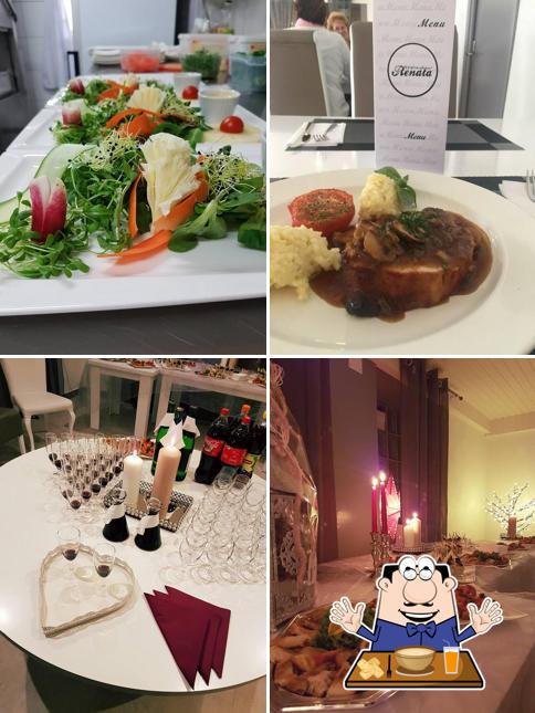 Questa è la immagine che mostra la cibo e interni di Restaurant Renata