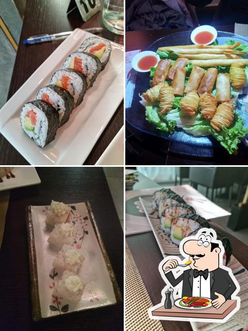 Cibo al Ristorante Sushi Liu
