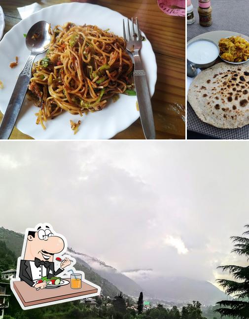 Rohit's Italian Garden Rooftop Cafe is distinguished by food and exterior