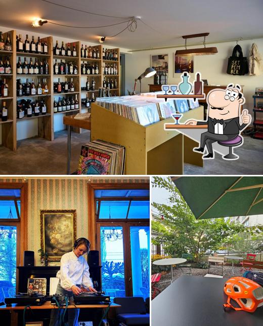 Dai un'occhiata agli interni di Setpember Vin & Vinyl