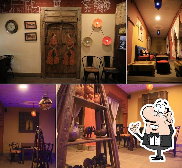 The interior of The Vintage Cafe And Lounge