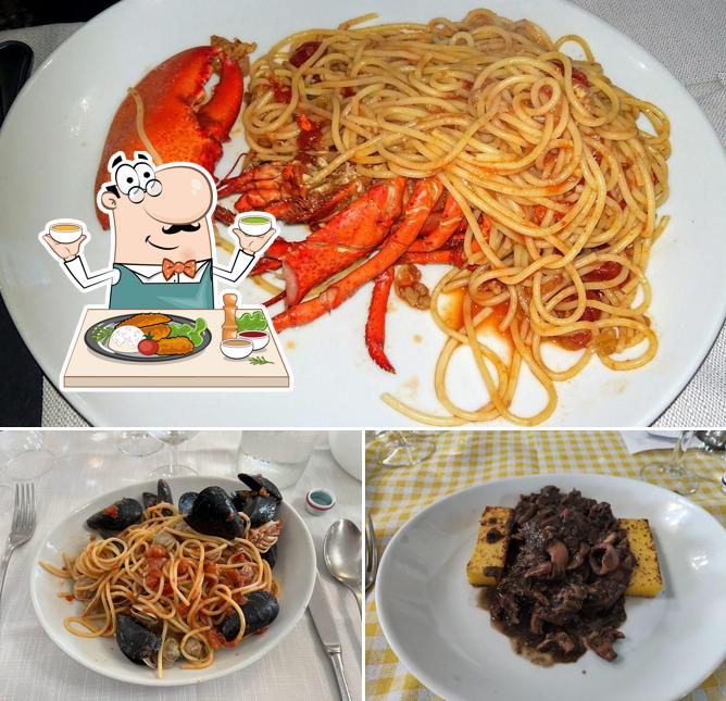 Cibo al Trattoria Antica Altino