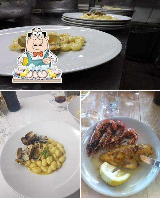 Scegli tra i molti piatti di mare disponibili a Ristorante Pizzeria al Limoneto