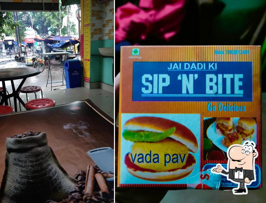The interior of SIP 'N' BITE