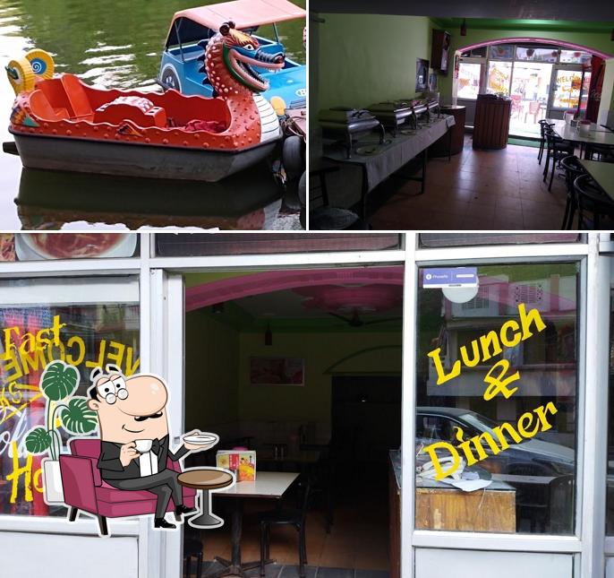 Shri hari hotel and restaurant is distinguished by interior and food
