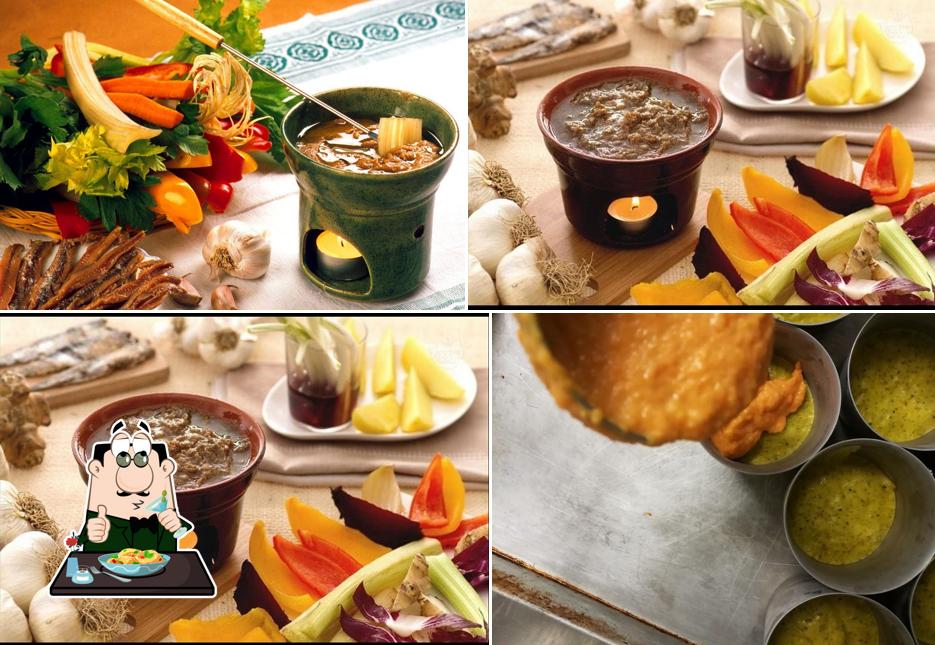 Platti al Trattoria La Rognosa