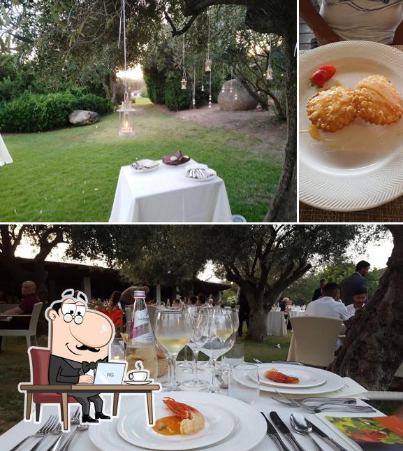 Gli interni di Le Dune Beach Restaurant & Lounge Bar