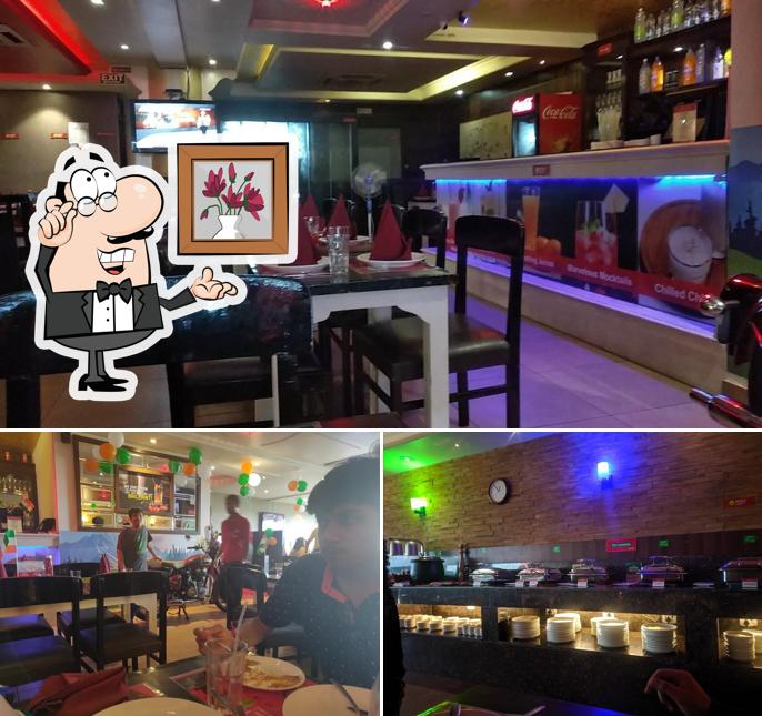 The interior of Buffet Hut