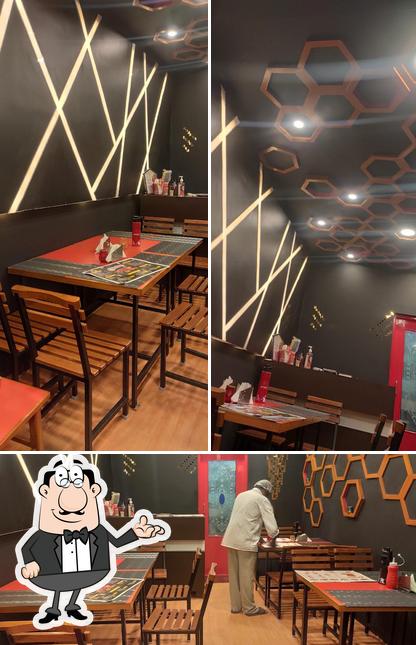 The interior of Chickinn