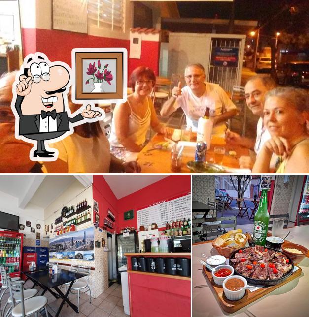 O interior do Boteco do Chile