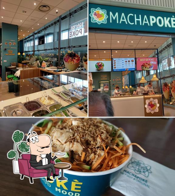 Tra le varie cose da Macha Pokè Sesto Fiorentino si possono trovare la interni e cibo