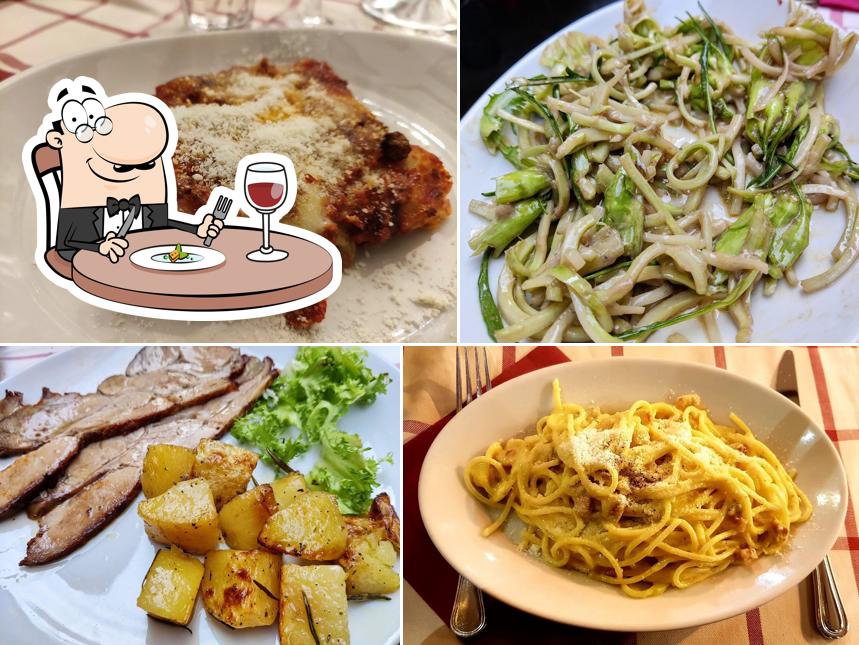 Platti al Fiaschetteria Beltramme