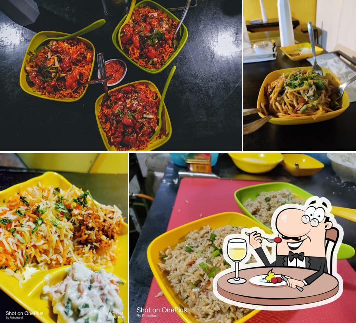 Food at Hotel Kokan Pride