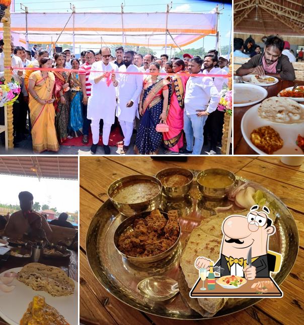 Food at Hotel Rajwada park best family restaurant in Baramati