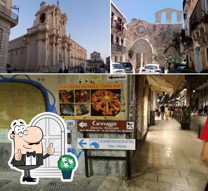 Gli esterni di La Pizzoleria Ortigia