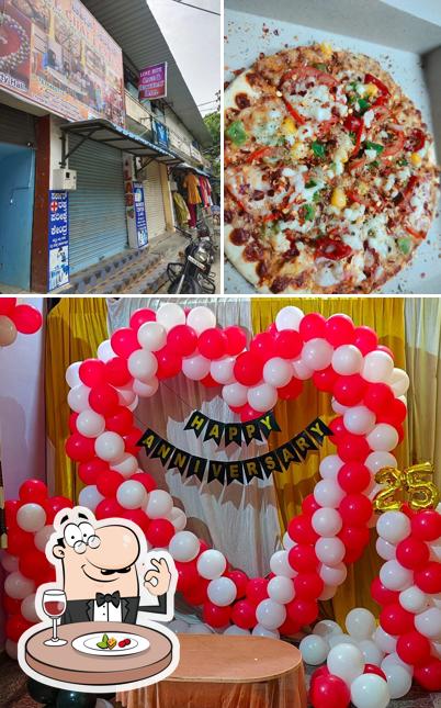 This is the photo showing food and exterior at Love bite chatcenter