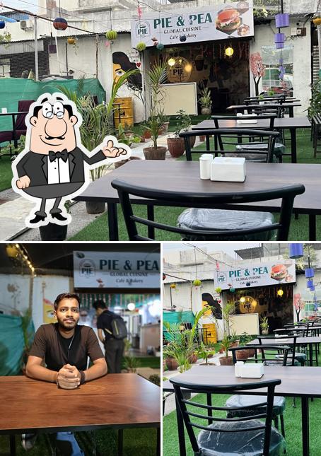 The interior of Pie & pea café_Bakery