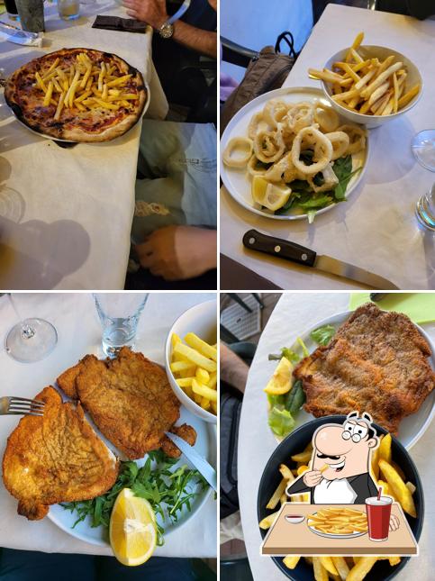 Patatine fritte al Pizzeria Cappuccina Vecchio Piemonte