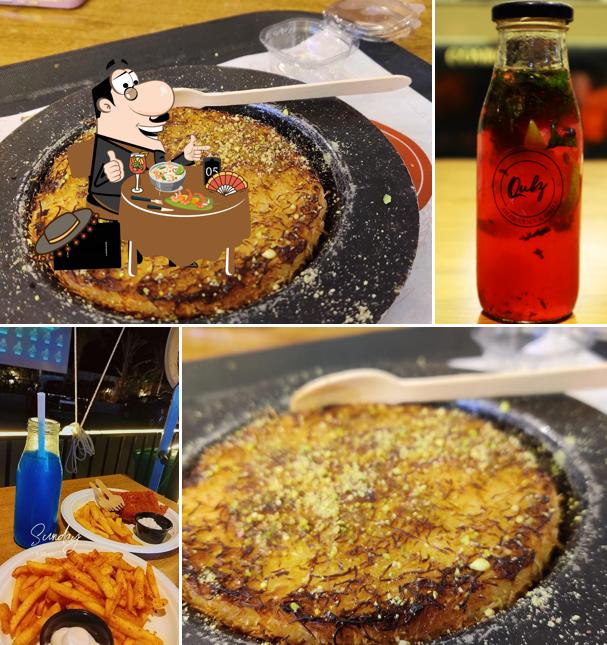 Food at Qubz- Shawarma & Grill
