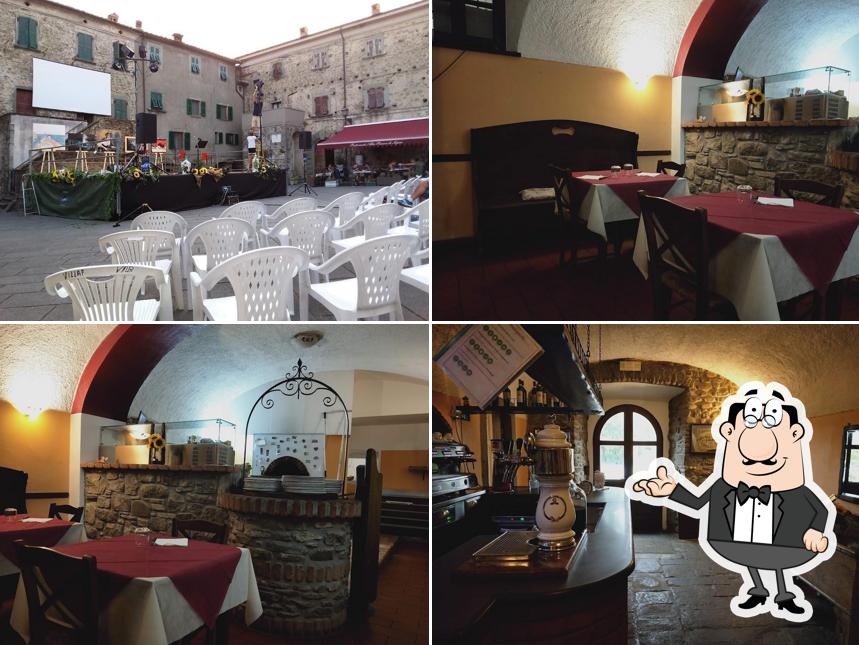 Gli interni di Al Pozzo Pizzeria Ristorante