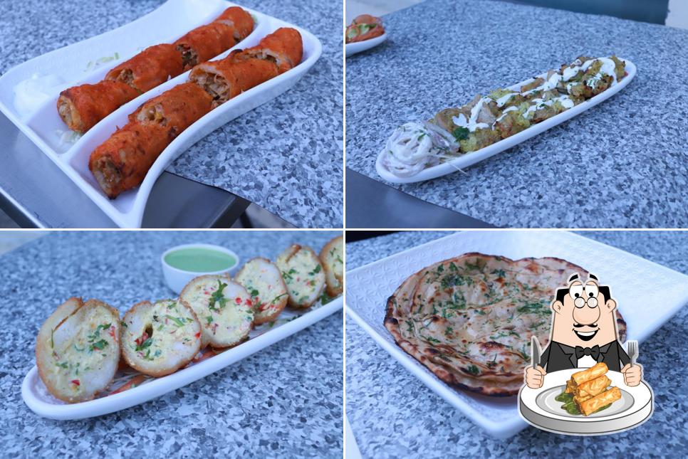 Spring rolls at Tandoori Express