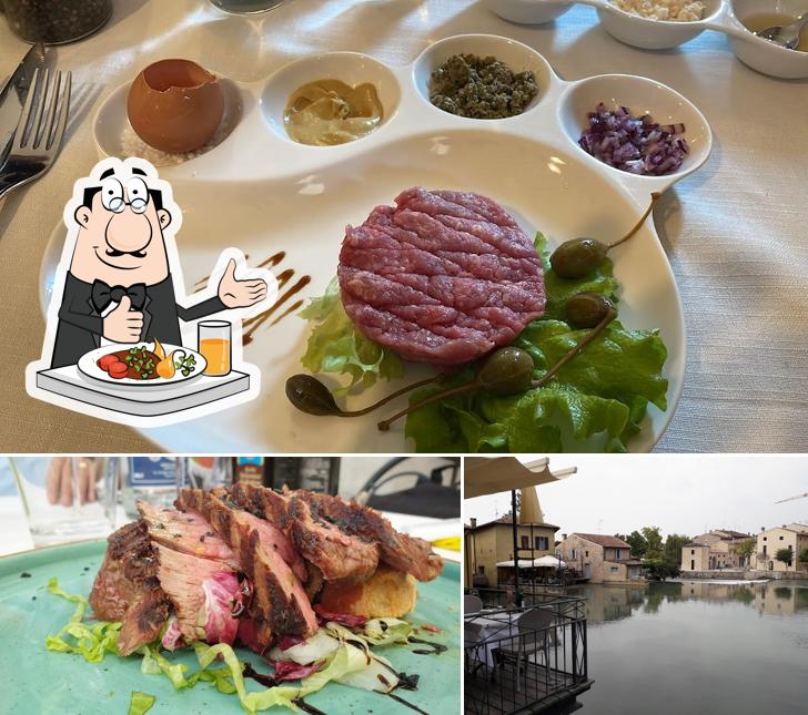 La immagine di cibo e esterno da Trattoria Il Cavallino
