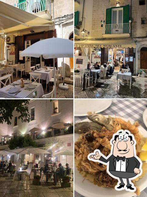 Gli interni di Trattoria La Locanda dei Mercanti