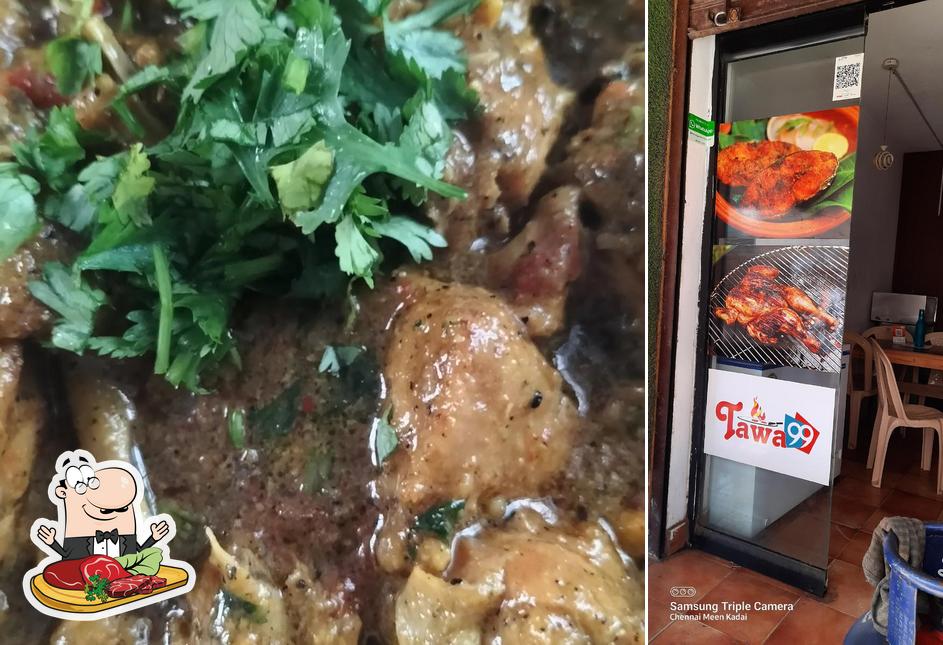 Tawa 99 serves meat meals