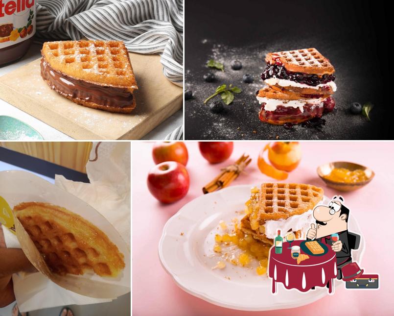 Waffles at The Belgian Waffle Co