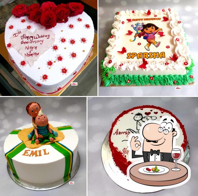 Food at The Slice Cake