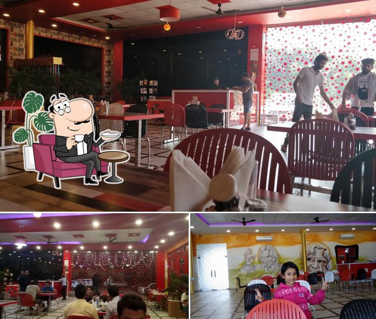 The interior of THE KALAM RESTAURANT