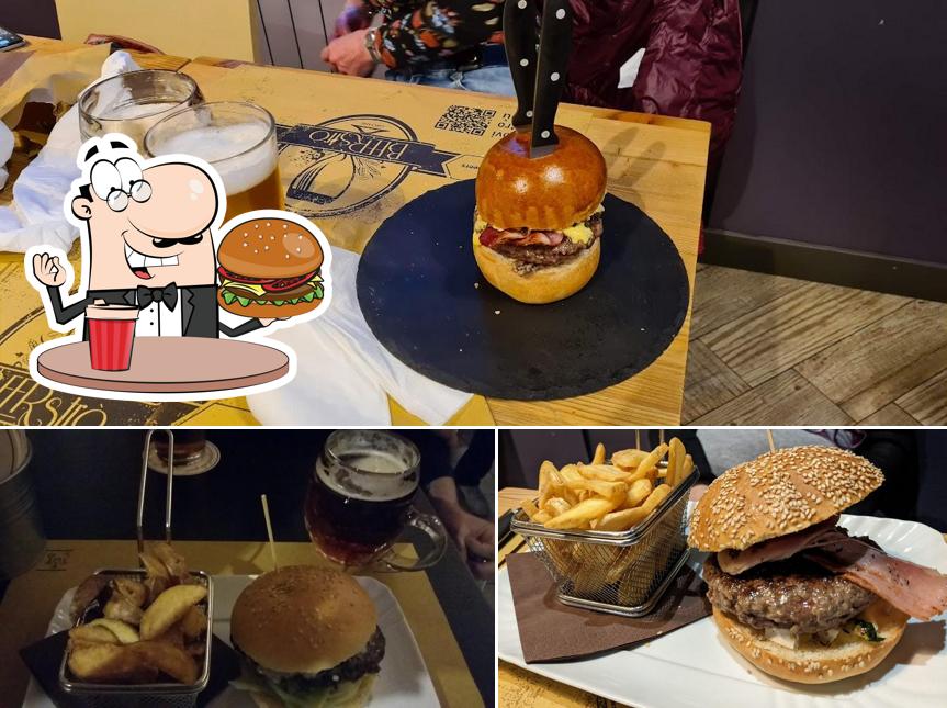 Concediti un bell'hamburger a Beerstrò