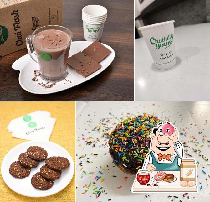 Chai Kings - Adyar serves a selection of sweet dishes