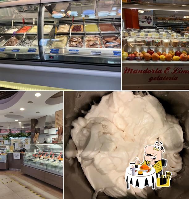 Cibo al Gelateria Mandorla e Limone