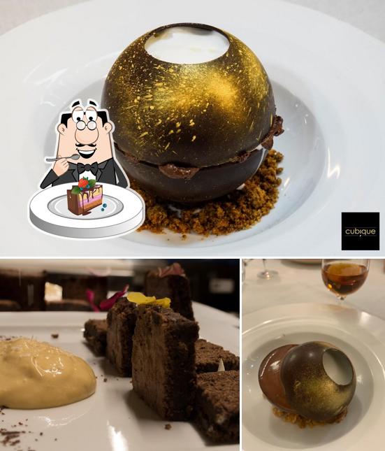 Torta al cioccolato al Cubique