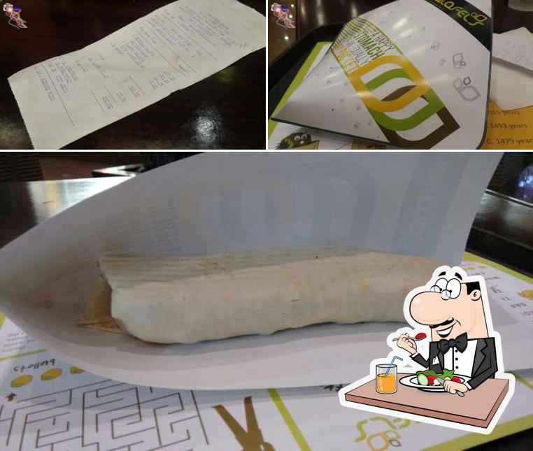 Food at Falafels