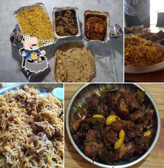 Meals at Nammane Biriyani