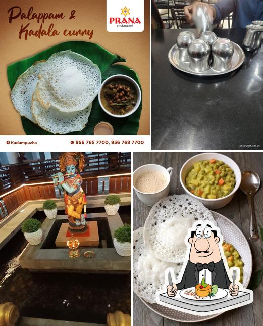 Food at Prana Restaurant Kadampuzha