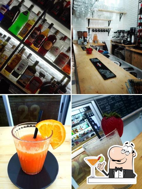 Prenditi un drink dal menu