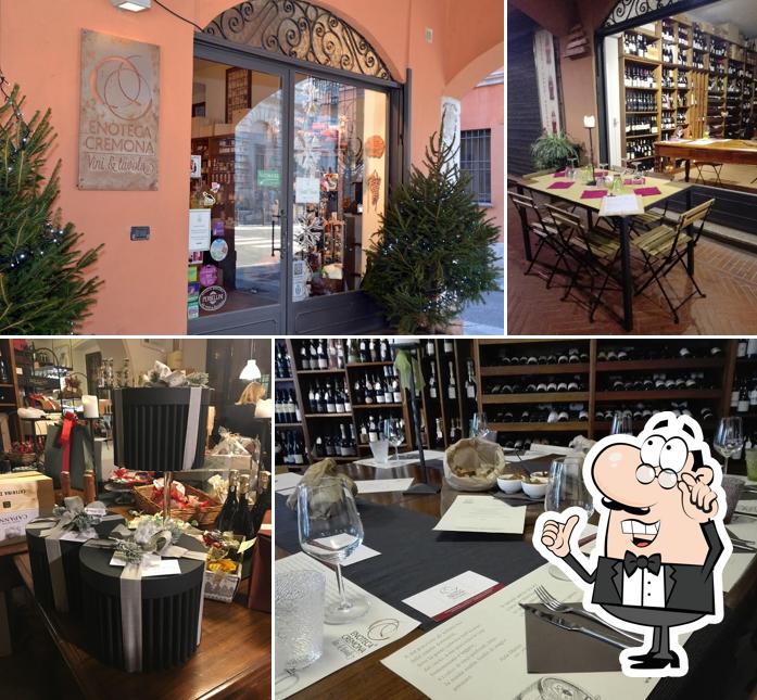 Siediti a un tavolo di Enoteca Cremona