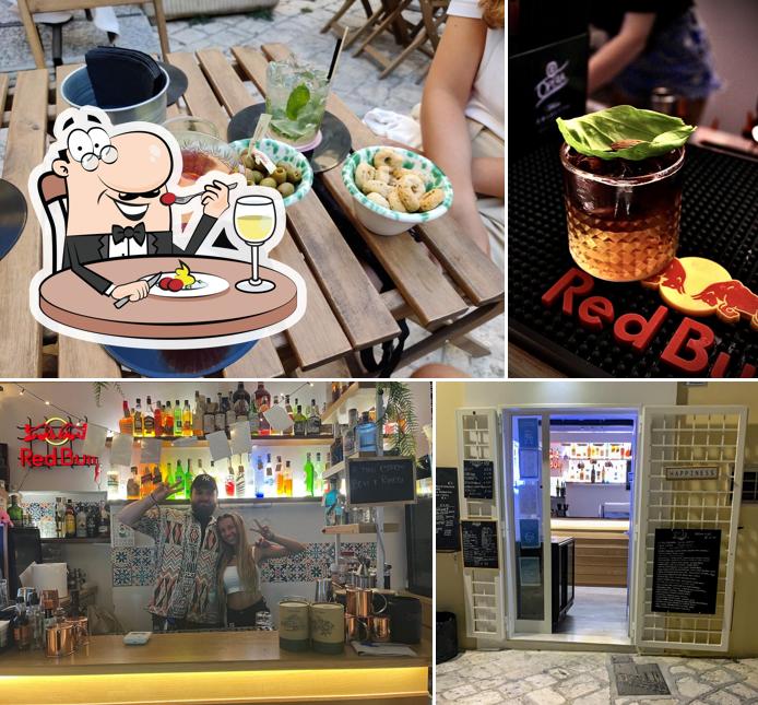 La immagine della cibo e lavagna di Zero Cocktail Bar