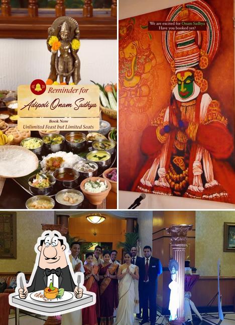 This is the photo depicting food and wedding at South of Vindya's
