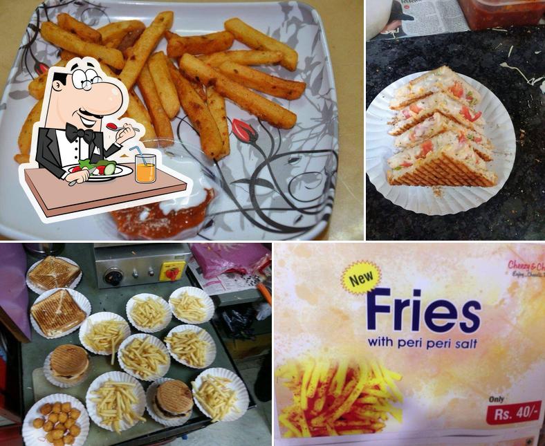 Food at Cheezy and Chilli Anand