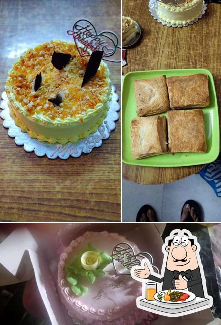 Food at Crazy 4 Cakes