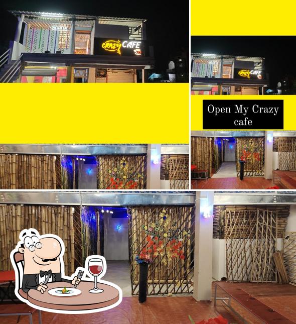 Crazy cafe restaurant