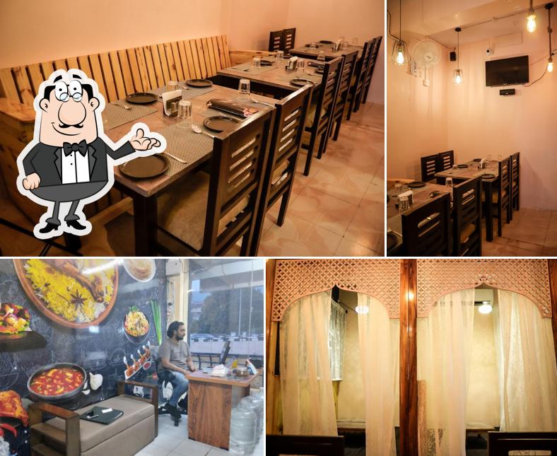 The interior of D CLOUD 9 KITCHEN