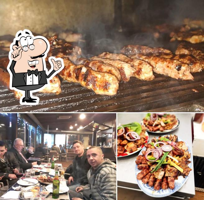 Gli interni di Gricko grill